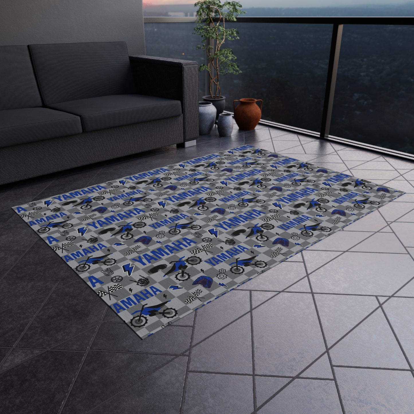 Yamaha Inspired Outdoor/Indoor Rug