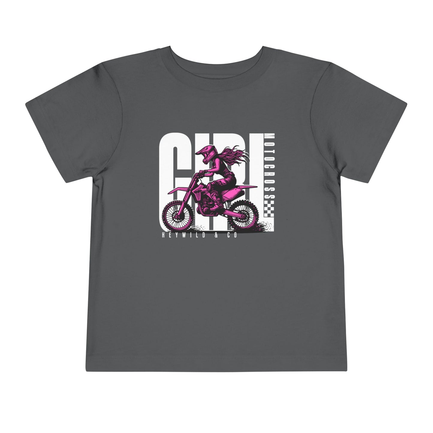 Motocross Girl Toddler Shirt