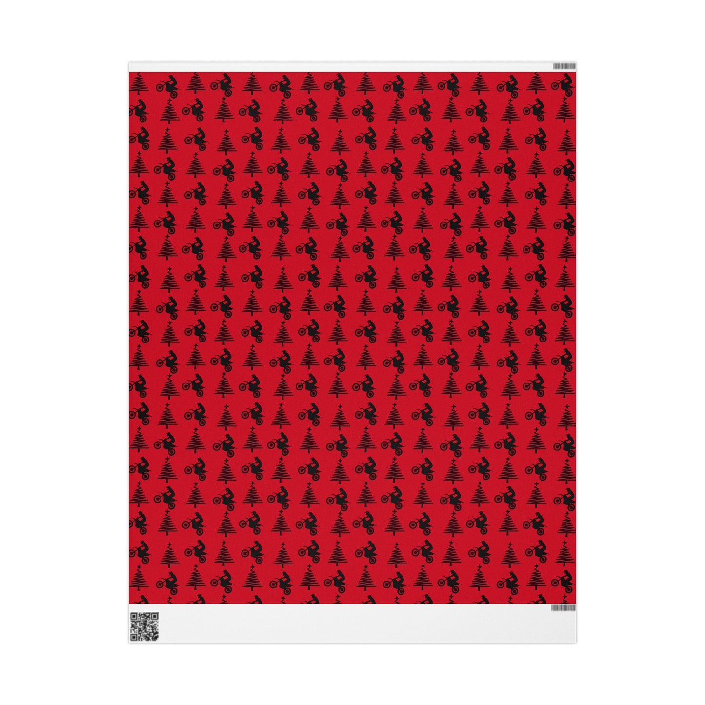 Holiday Dirt Bike Gift Wrap