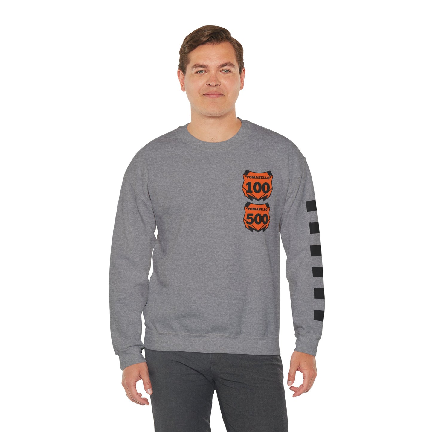 Custom Unisex Number Plate Sweatshirt *You pick back saying*