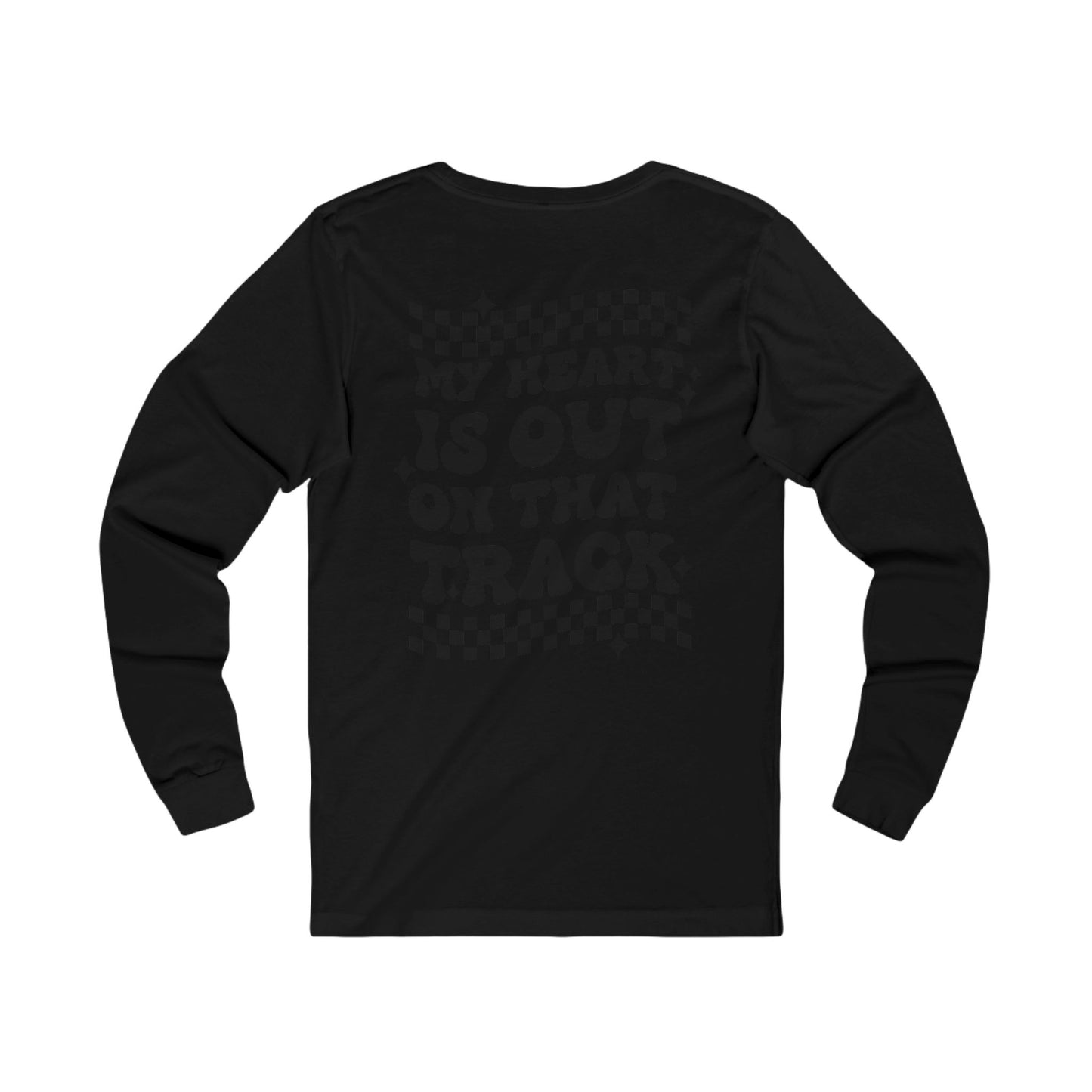 Custom Unisex Number Plate Long Sleeve *You pick back saying*
