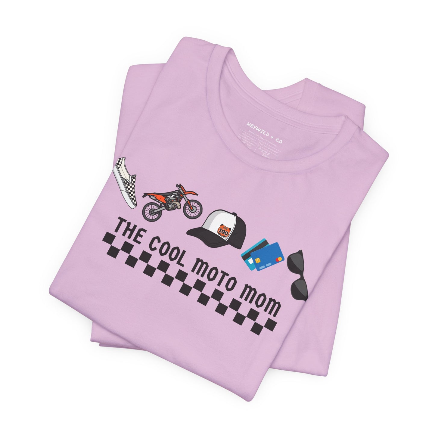 The Cool Moto Mom Custom Shirt