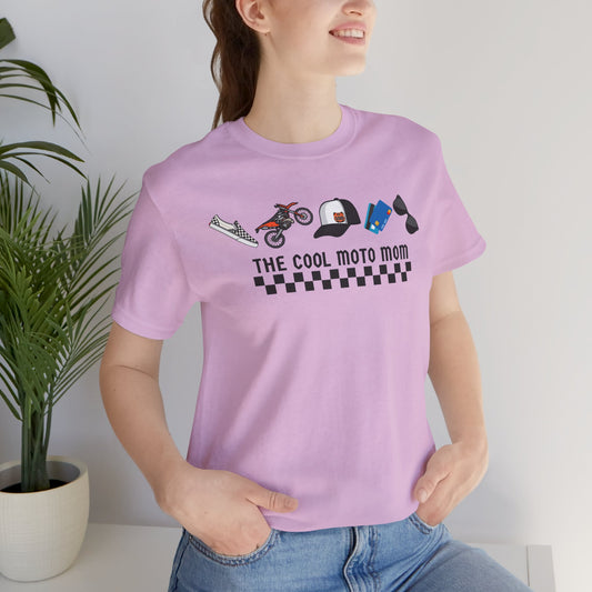 The Cool Moto Mom Custom Shirt