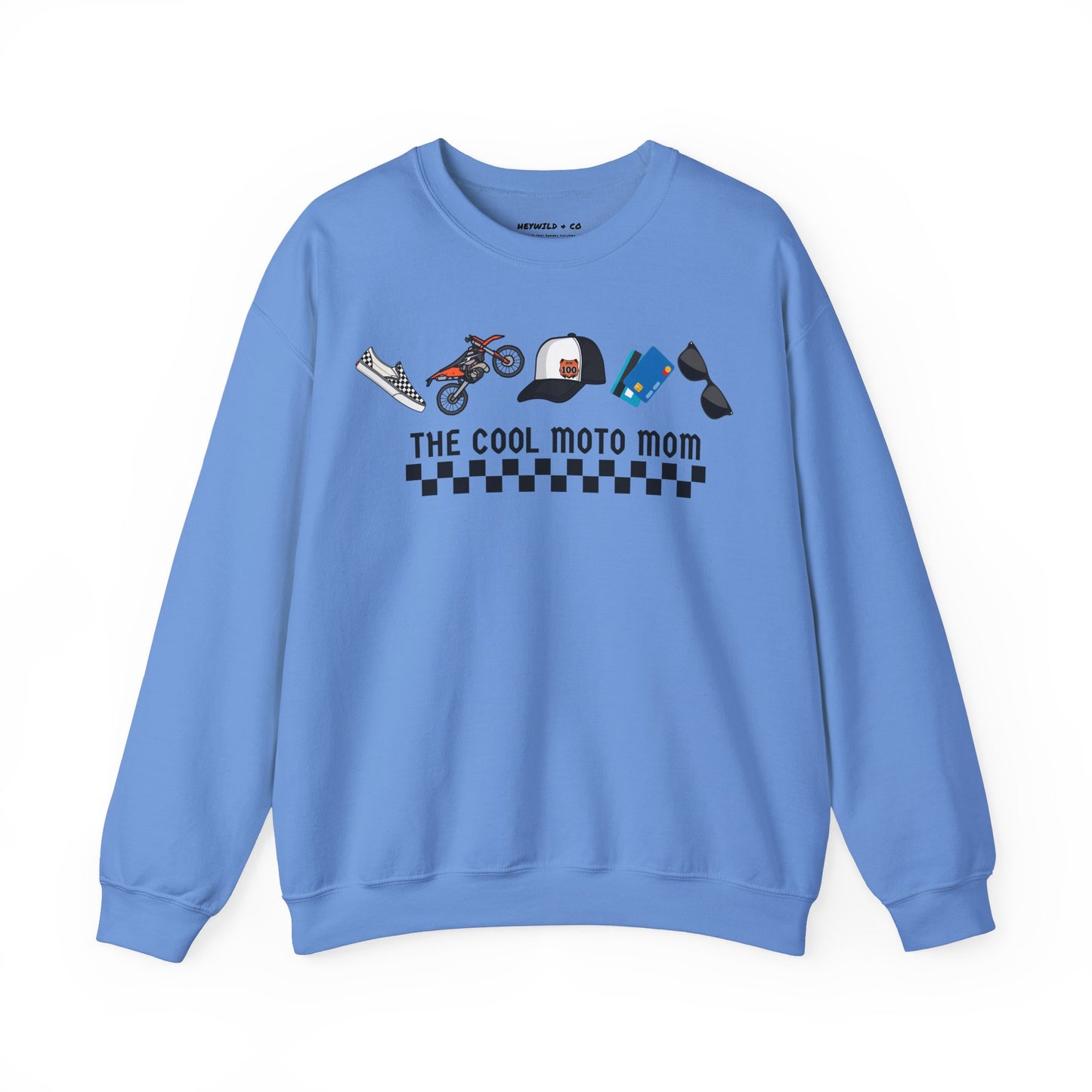 The Cool Moto Mom Custom Sweatshirt
