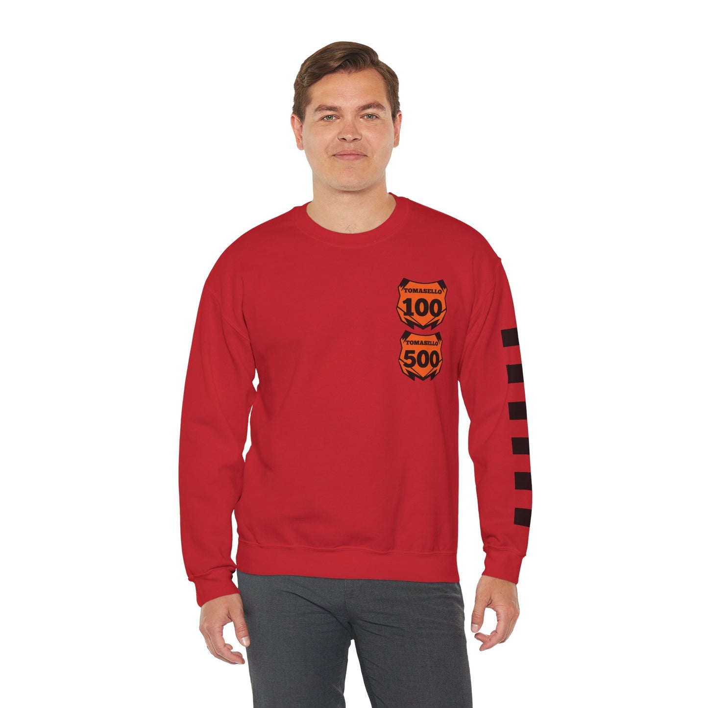 Custom Unisex Number Plate Sweatshirt *You pick back saying*