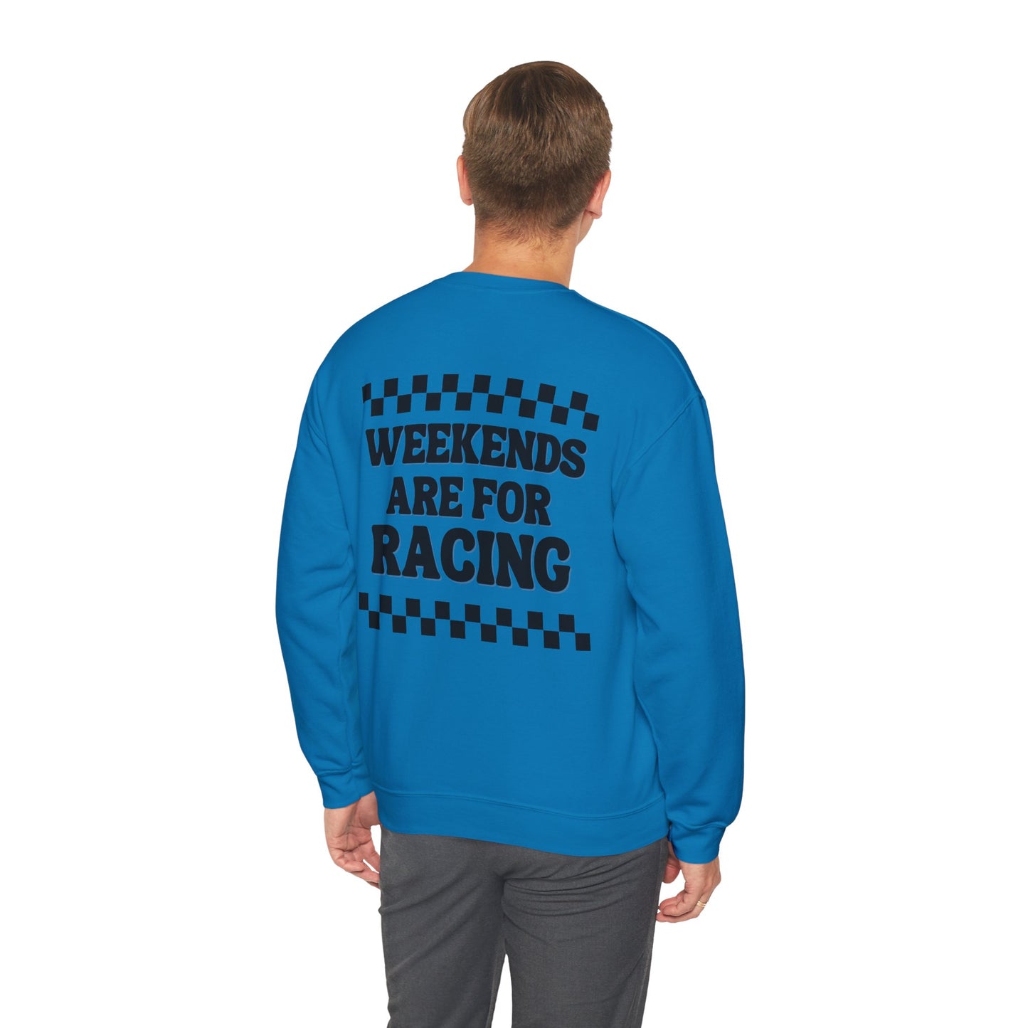 Custom Unisex Number Plate Sweatshirt *You pick back saying*