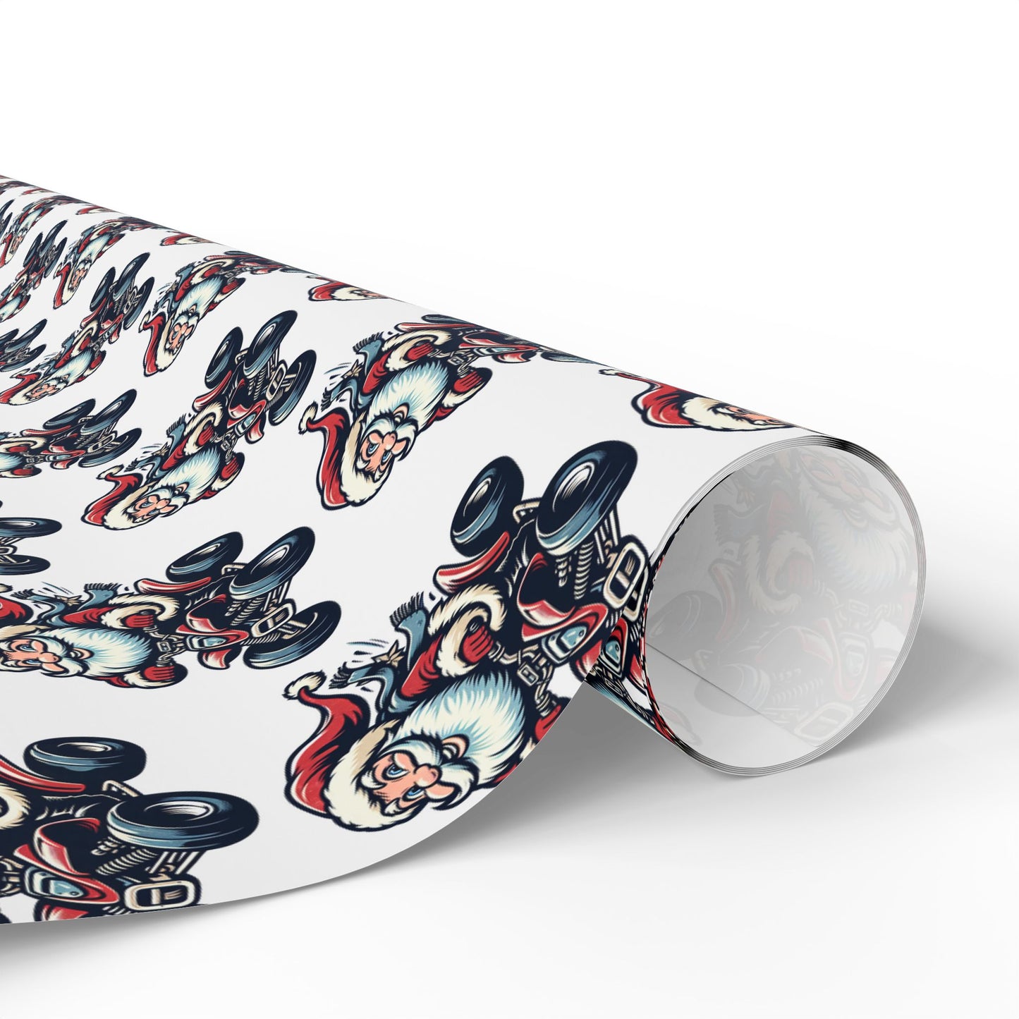 Santa ATV Gift Wrap