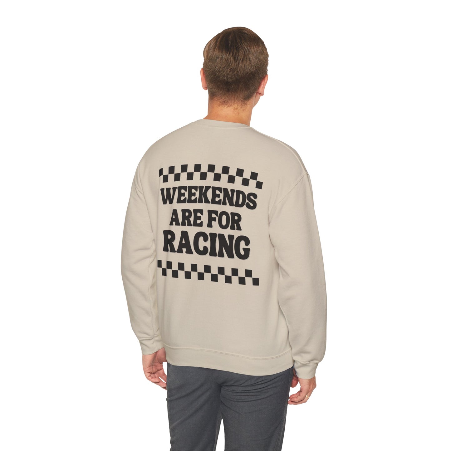 Custom Unisex Number Plate Sweatshirt *You pick back saying*