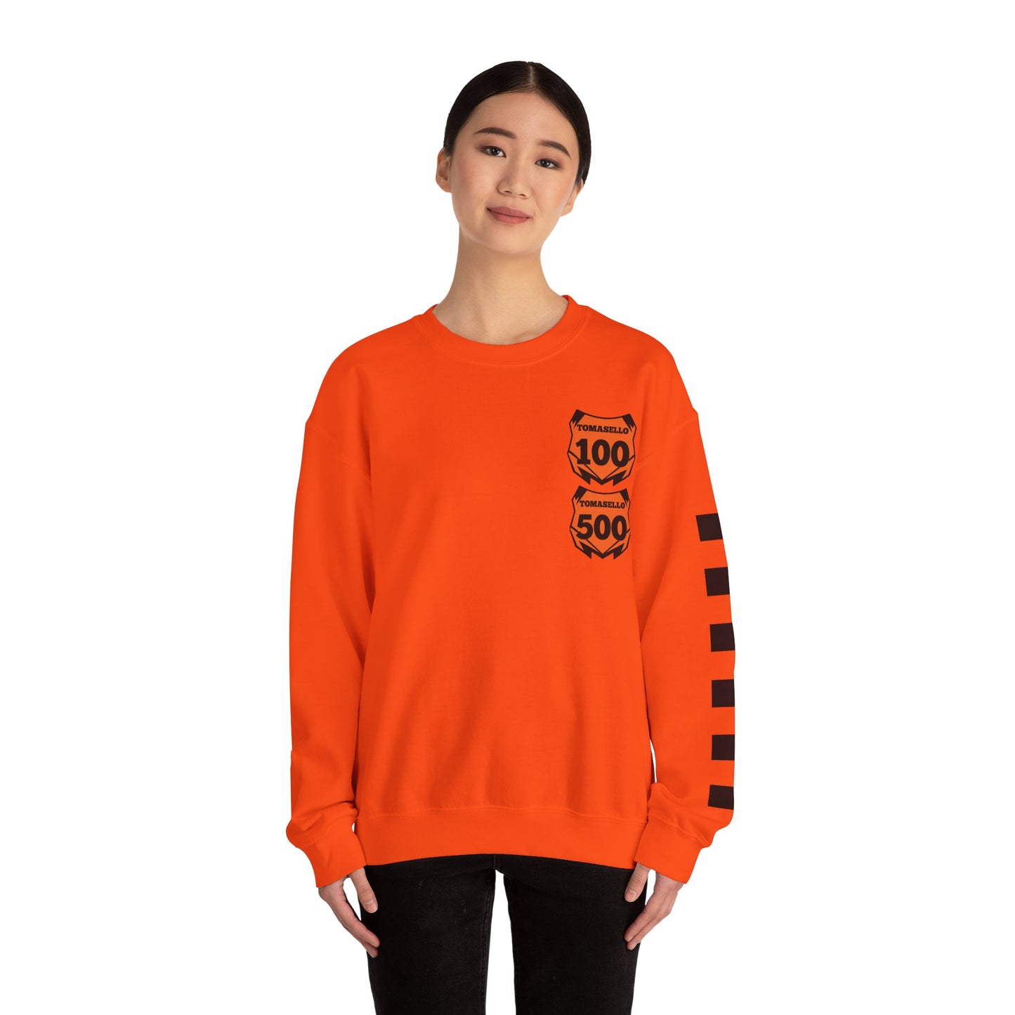 Custom Unisex Number Plate Sweatshirt *You pick back saying*