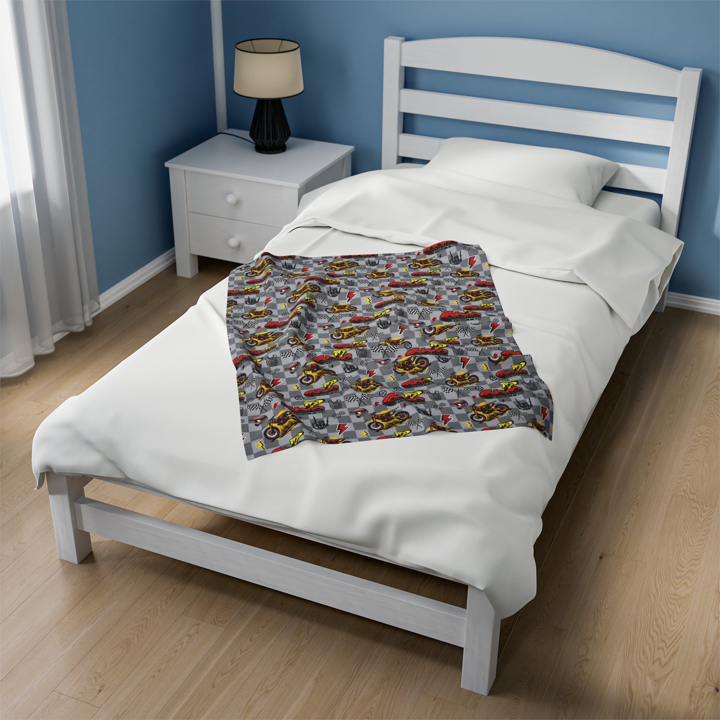 Cobra Moto Inspired Blanket