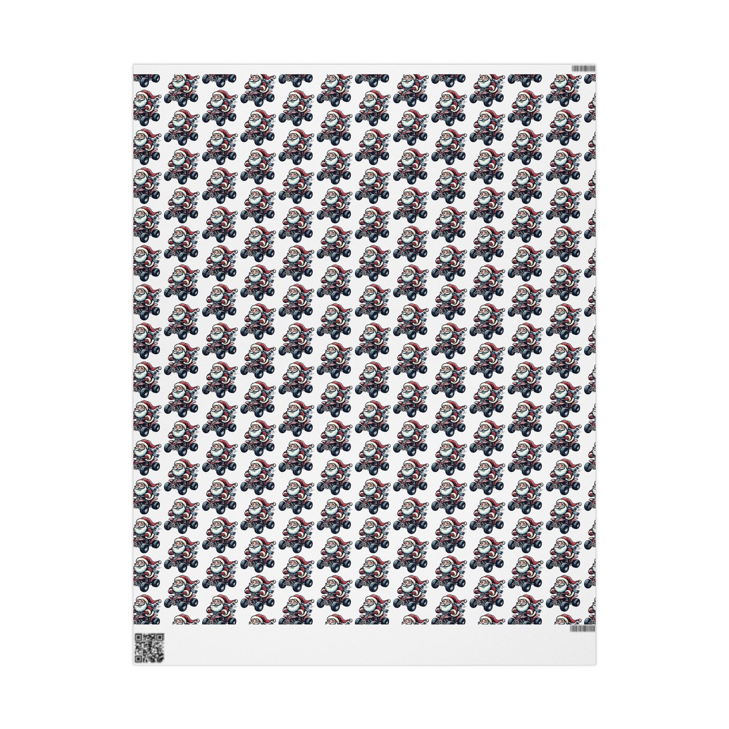 Santa ATV Gift Wrap
