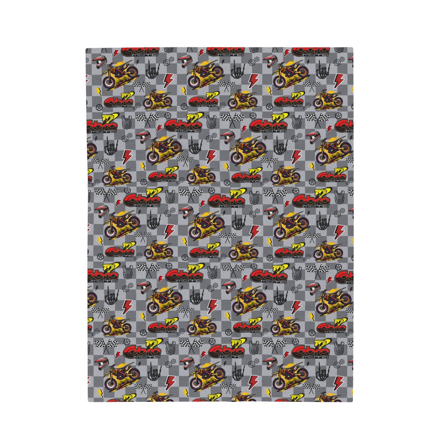 Cobra Moto Inspired Blanket