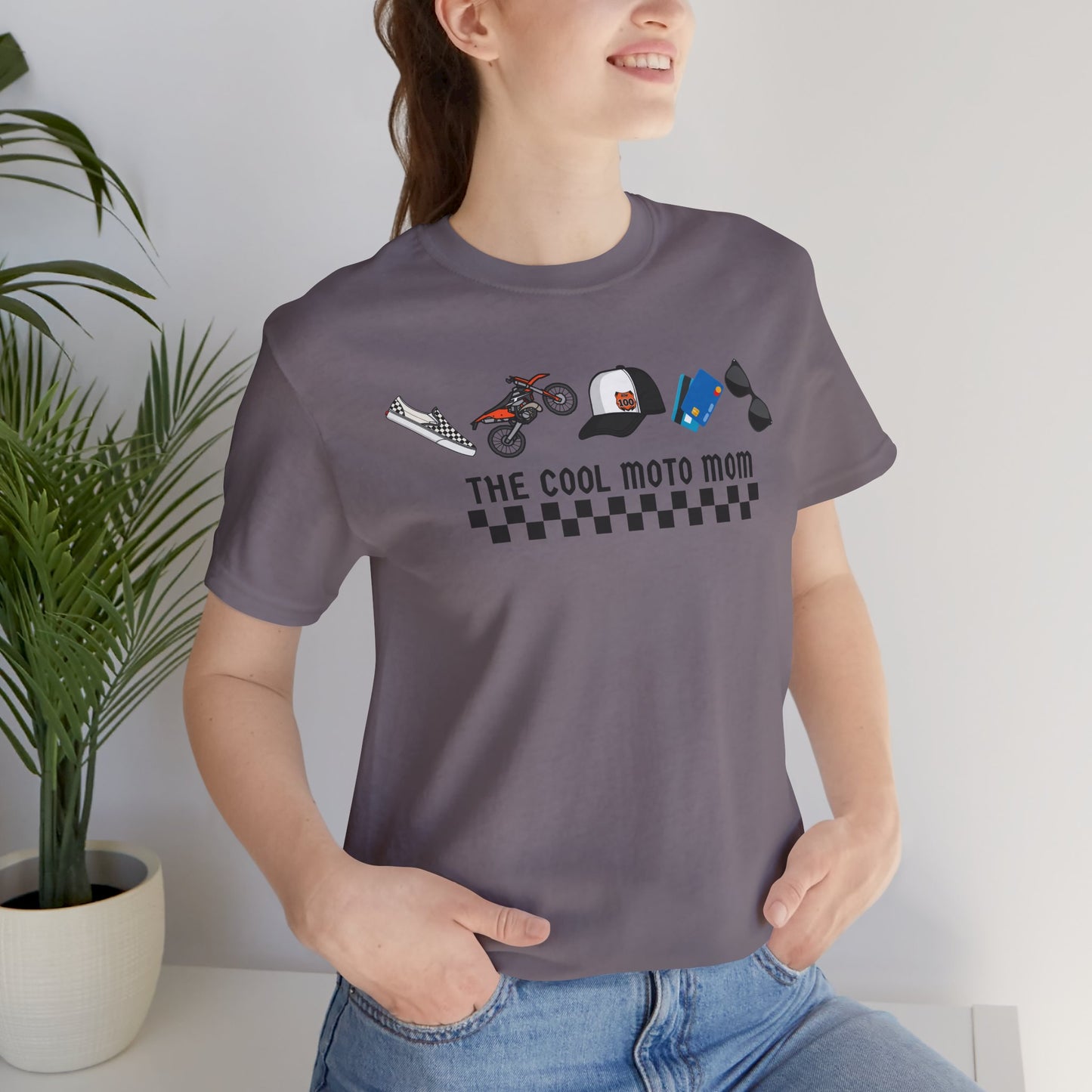 The Cool Moto Mom Custom Shirt