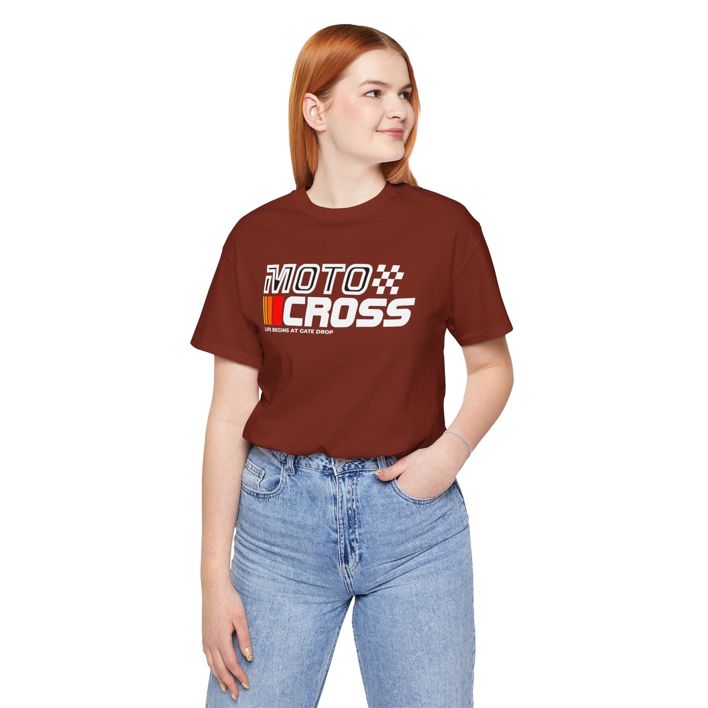 Life Begins at Gate Drop Unisex Shirt