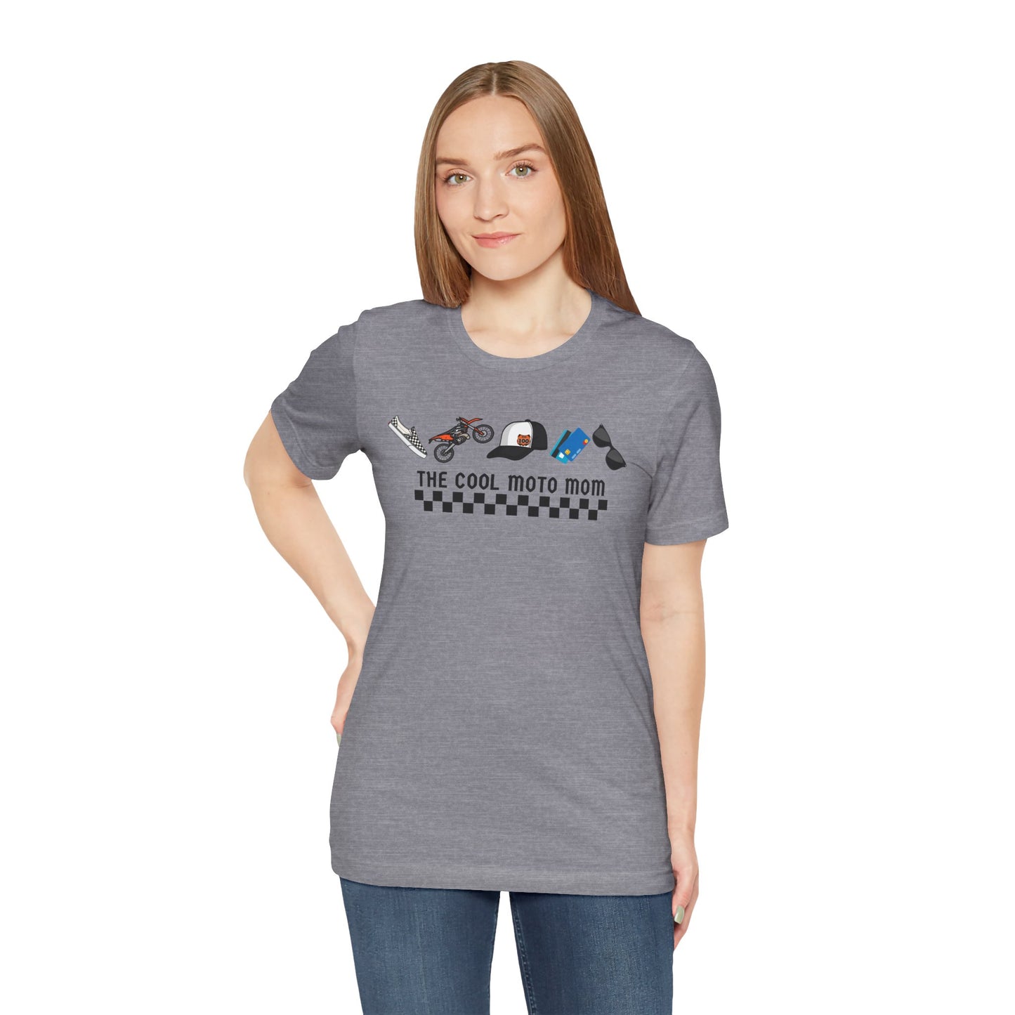 The Cool Moto Mom Custom Shirt