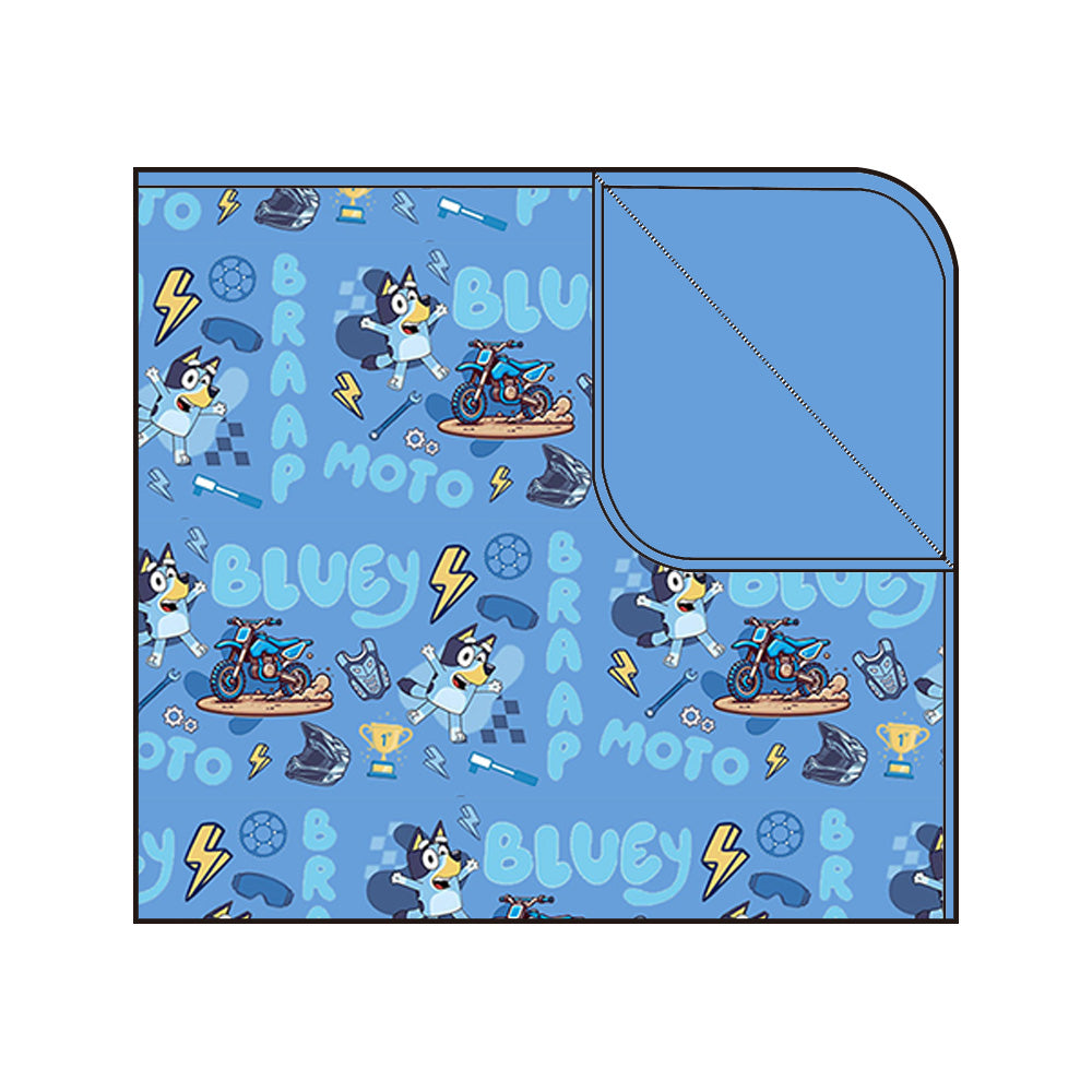 Bluey X Moto Bamboo Blanket