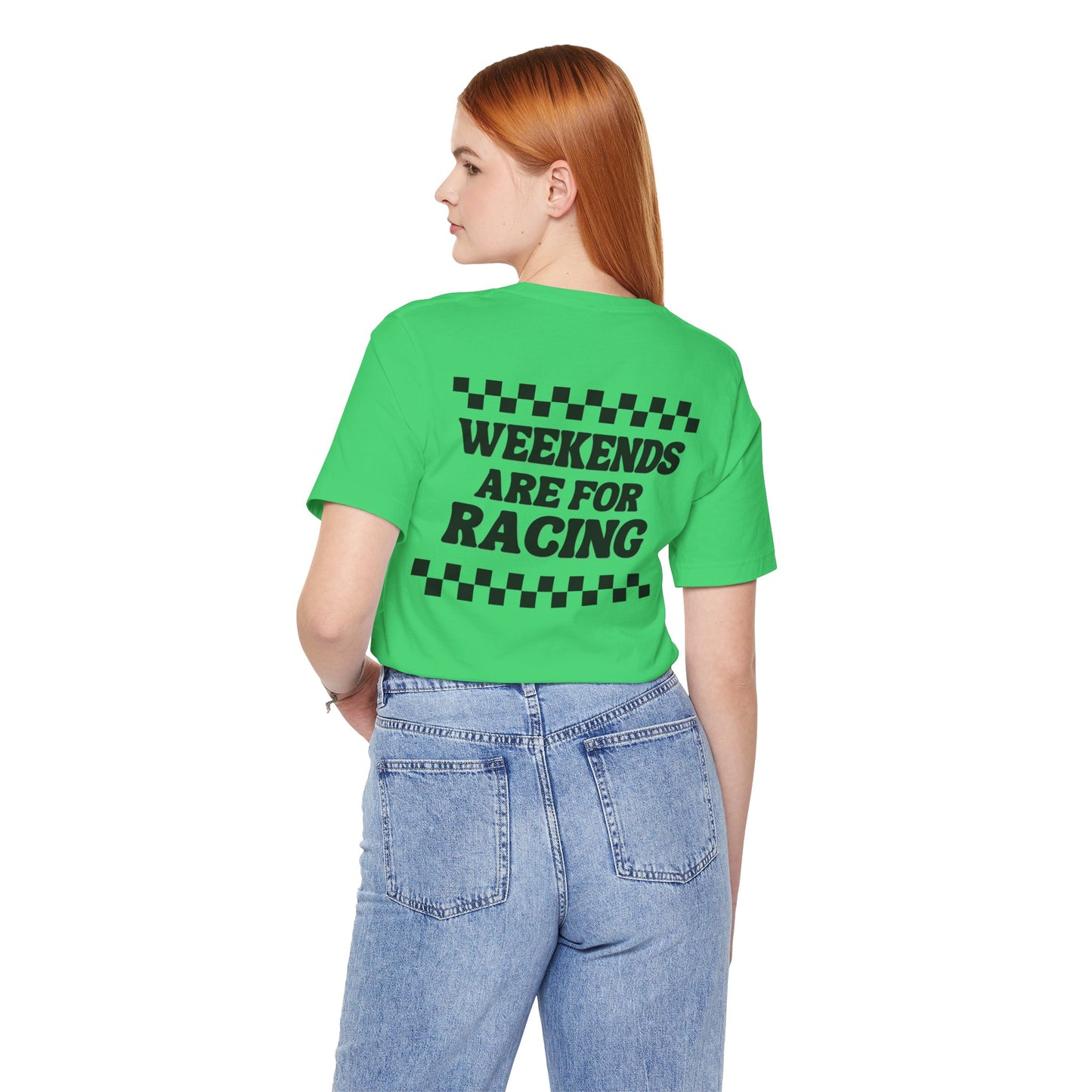 Custom Unisex Number Plate Shirt *You pick the back saying*