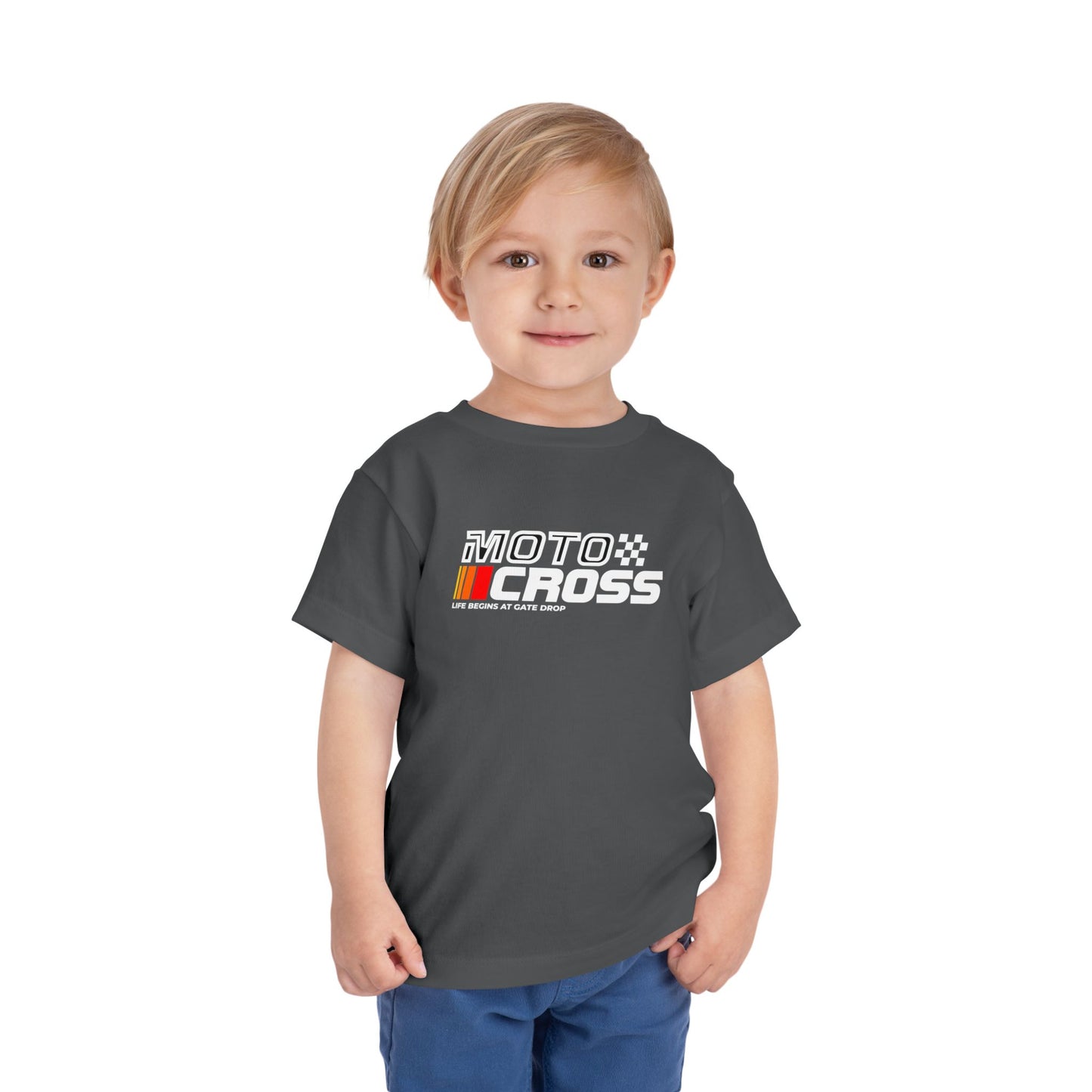 Life Begins at Gate Drop Toddler Shirt
