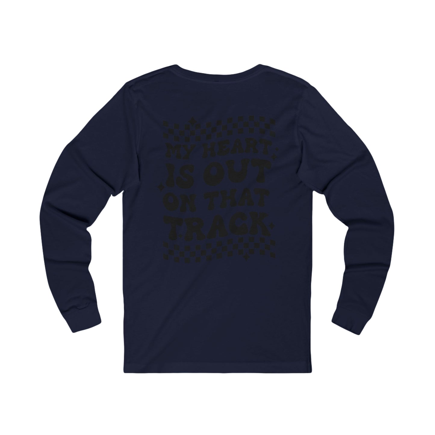 Custom Unisex Number Plate Long Sleeve *You pick back saying*