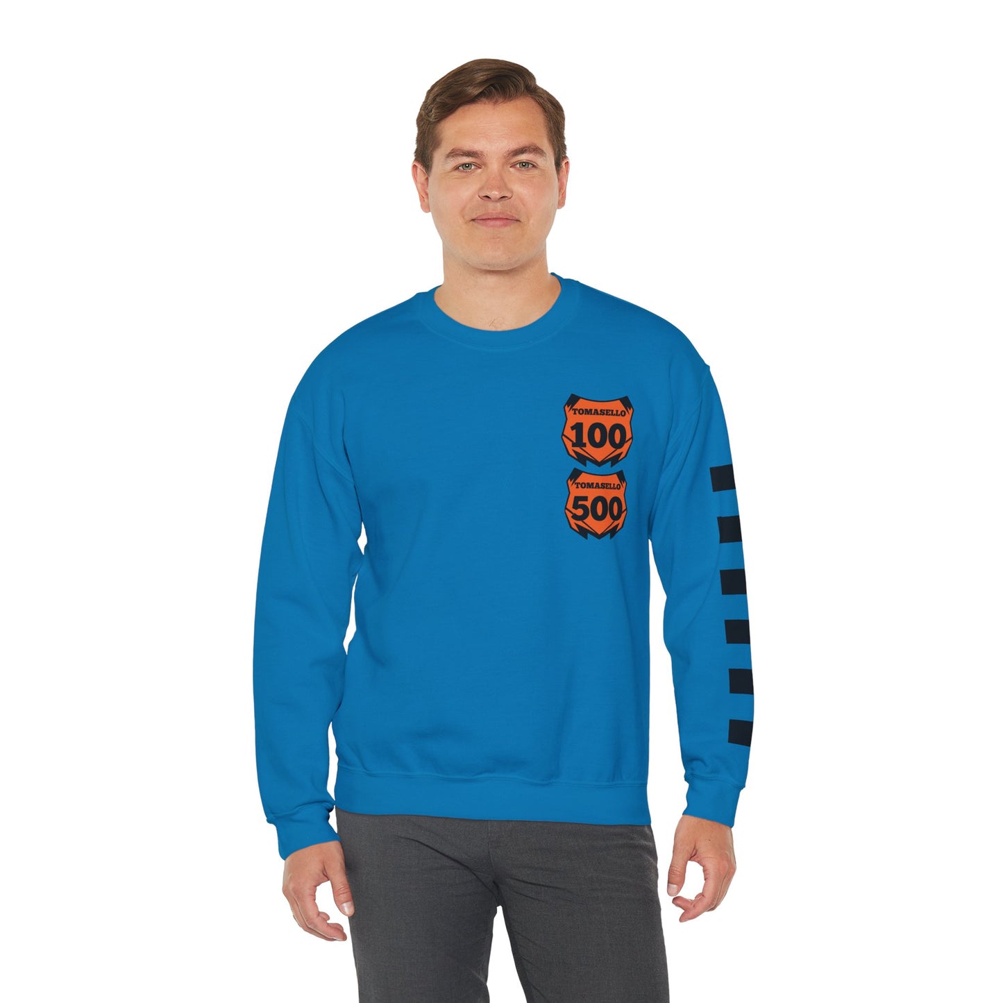 Custom Unisex Number Plate Sweatshirt *You pick back saying*