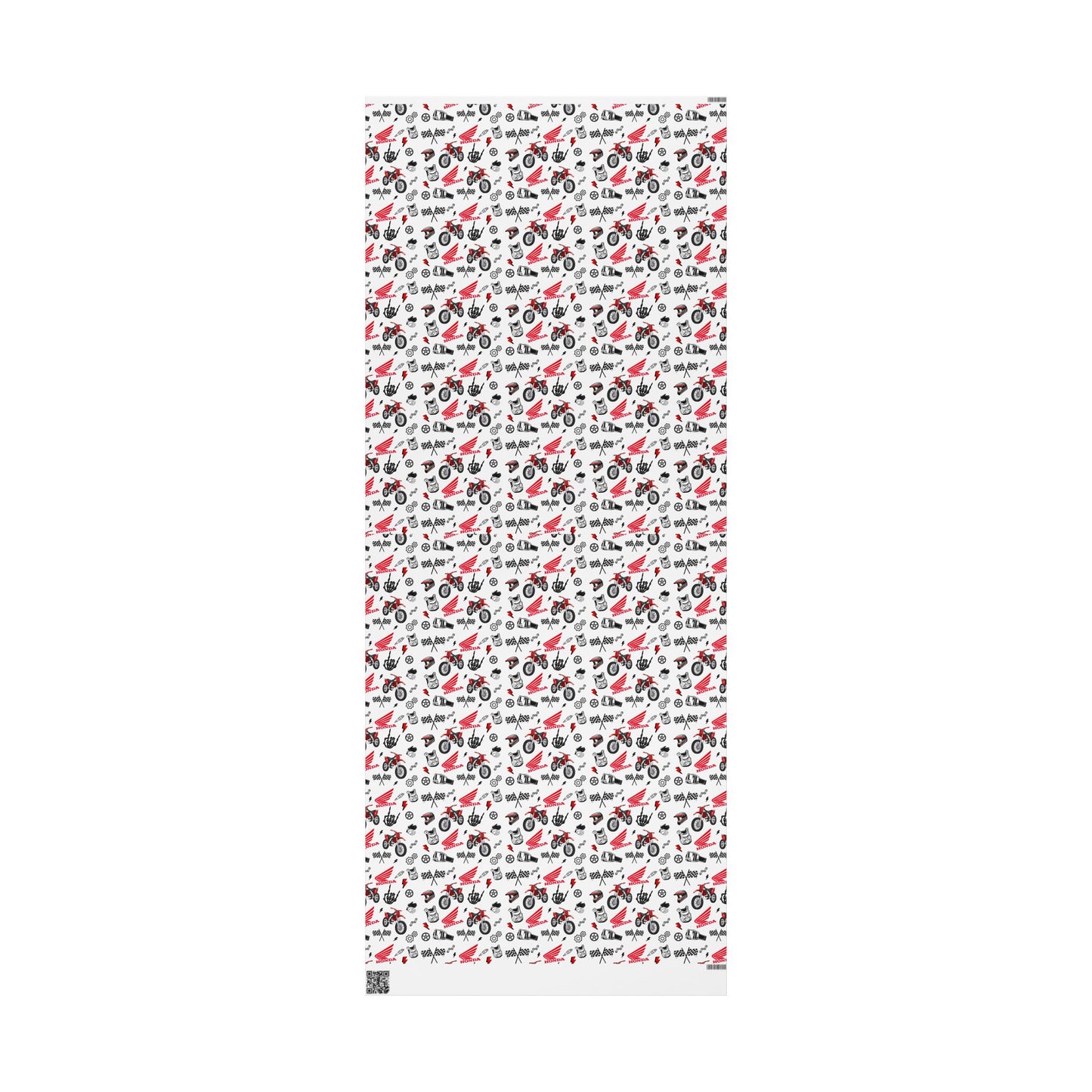 Honda Dirt Bike Inspired Gift Wrap