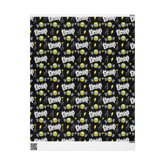 Smiley Braap Gift Wrap