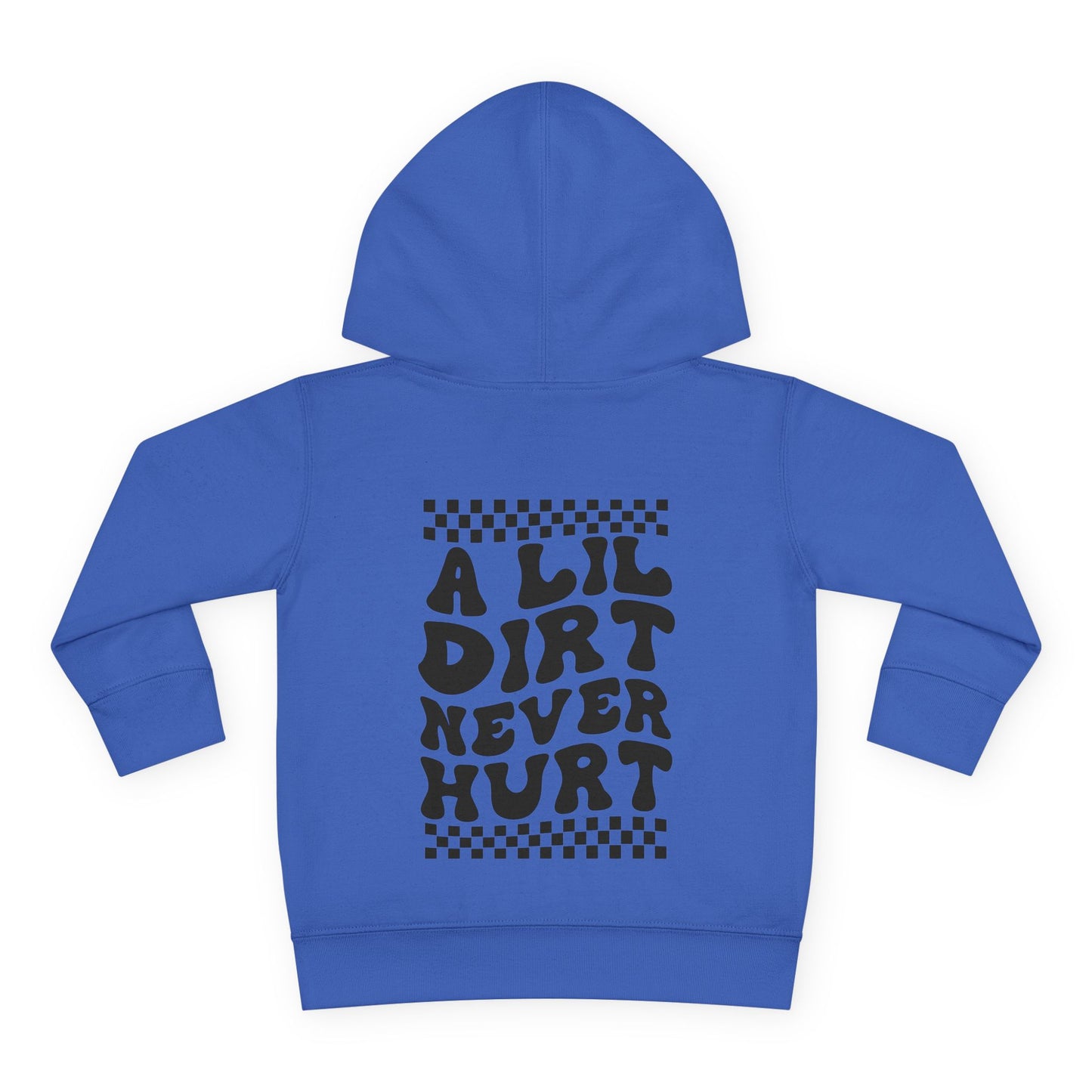 Toddler Custom Number Plate Hoodie *You pick the back saying*