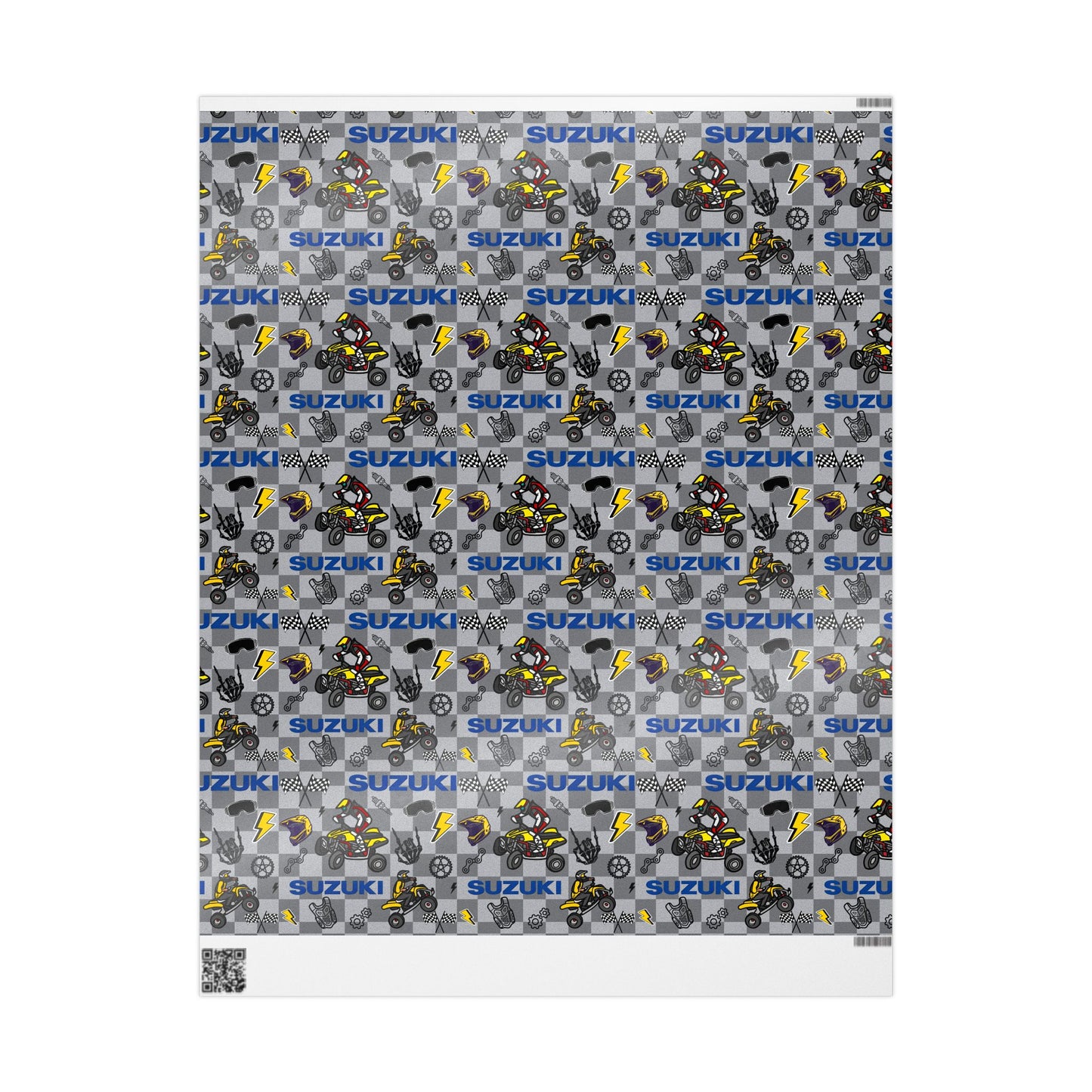 Suzuki Race Quad Inspired Gift Wrap