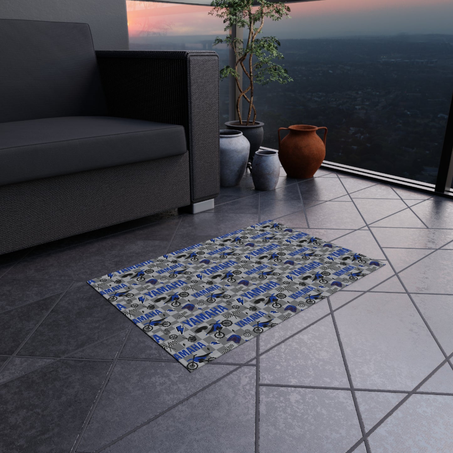 Yamaha Inspired Outdoor/Indoor Rug
