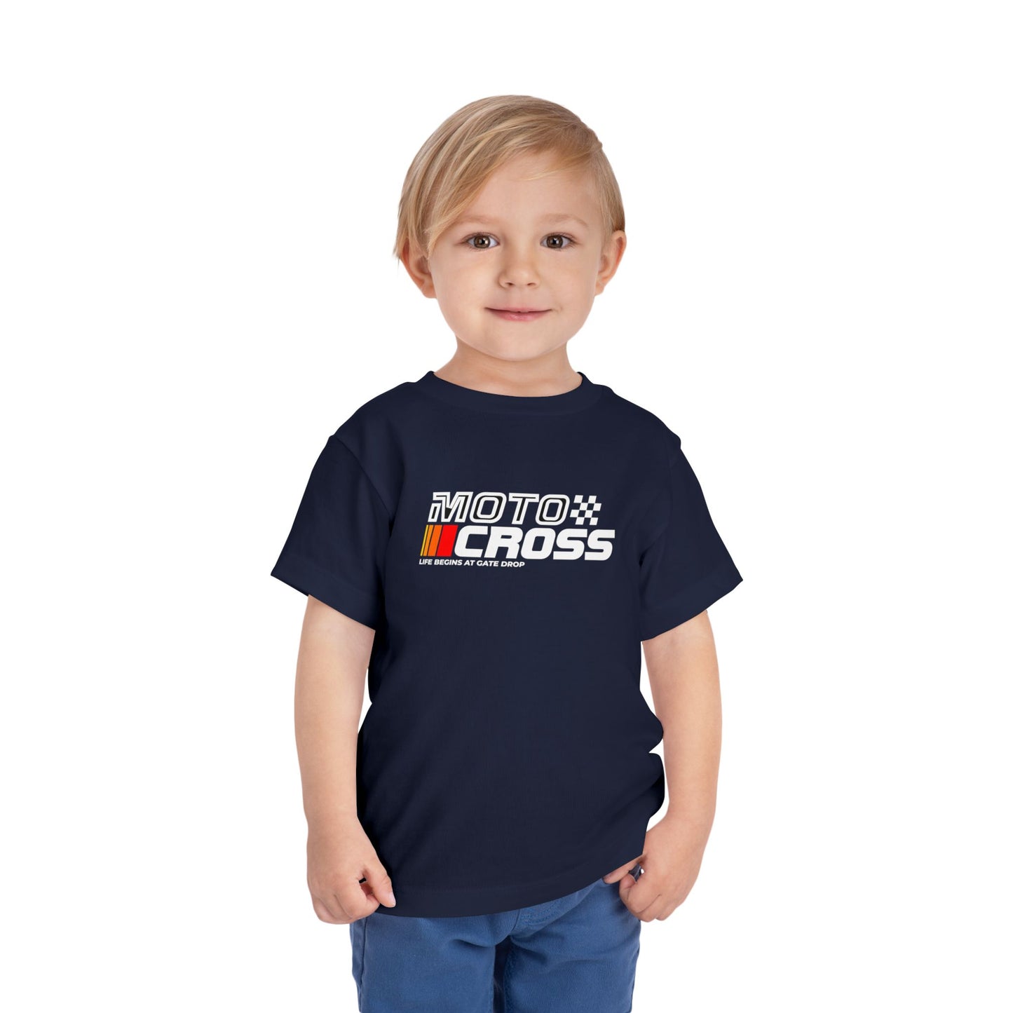 Life Begins at Gate Drop Toddler Shirt