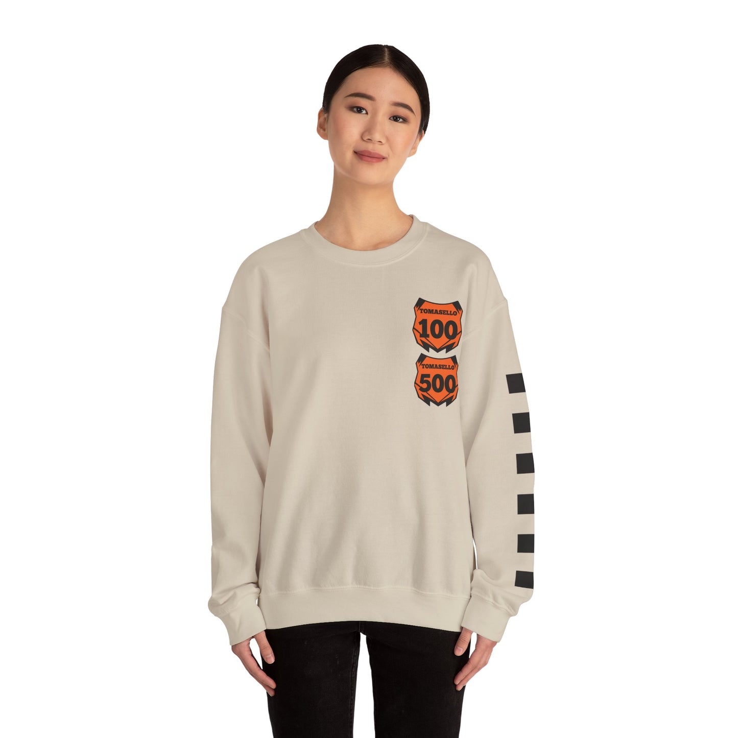 Custom Unisex Number Plate Sweatshirt *You pick back saying*