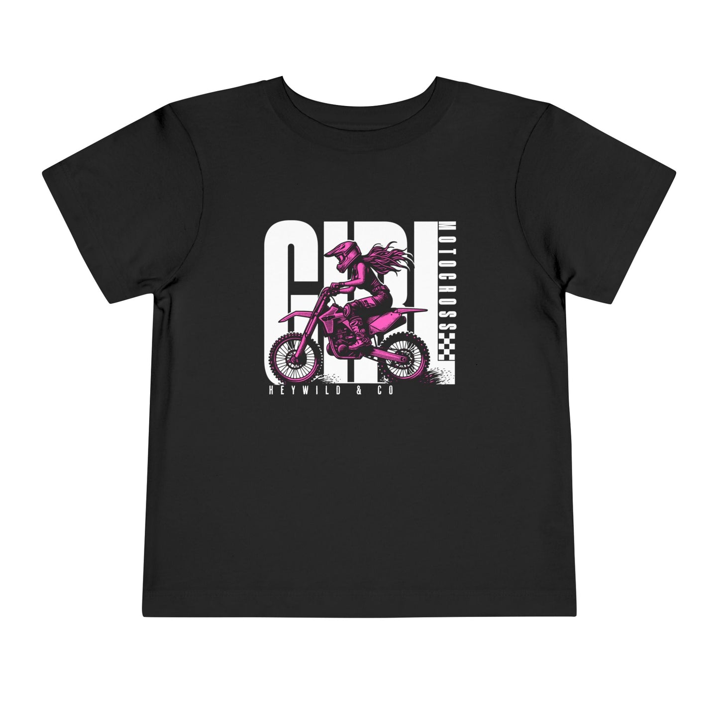 Motocross Girl Toddler Shirt