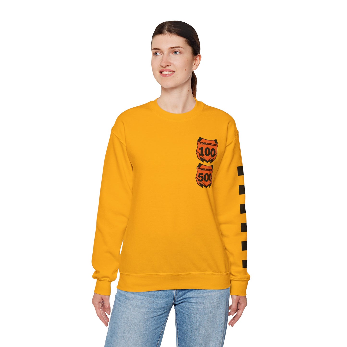Custom Unisex Number Plate Sweatshirt *You pick back saying*