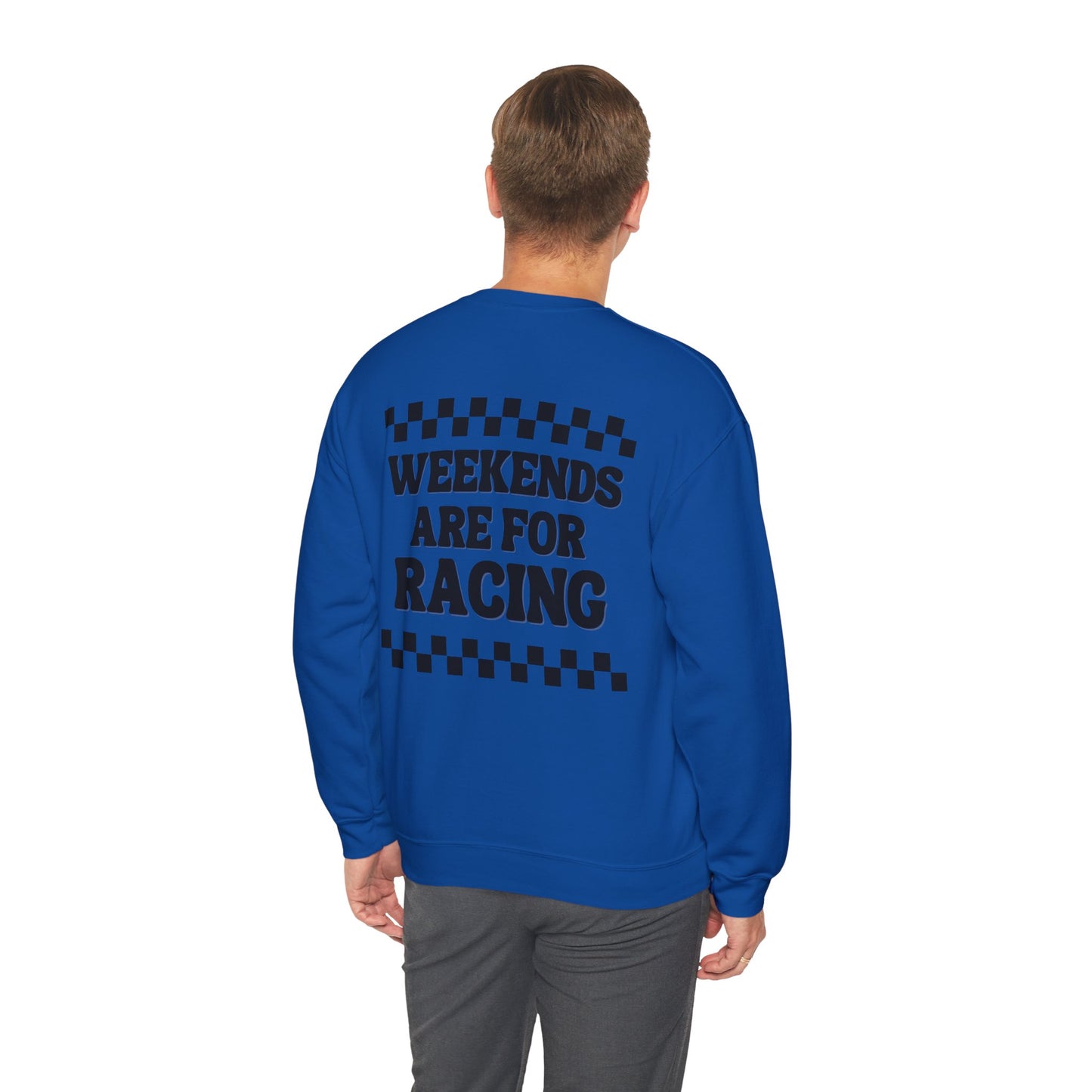 Custom Unisex Number Plate Sweatshirt *You pick back saying*