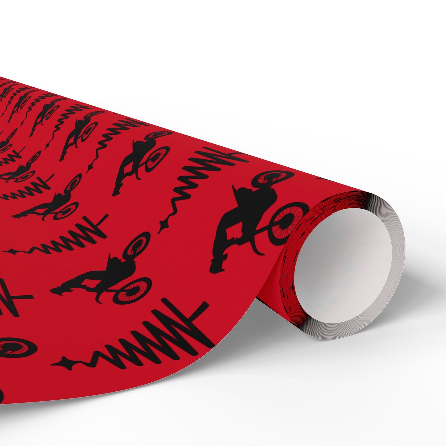 Holiday Dirt Bike Gift Wrap