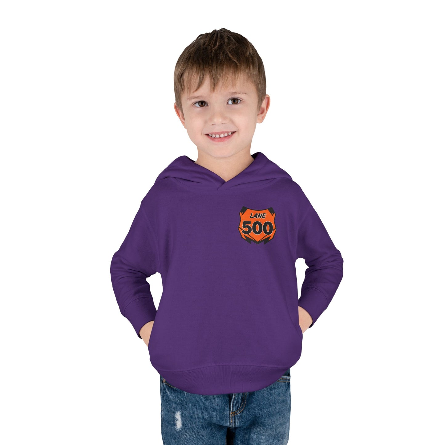 Toddler Custom Number Plate Hoodie *You pick the back saying*