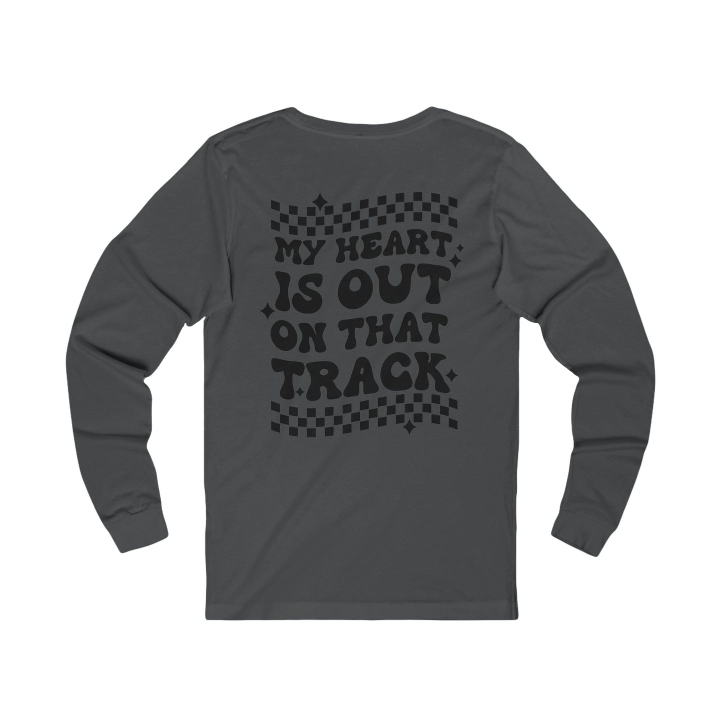 Custom Unisex Number Plate Long Sleeve *You pick back saying*