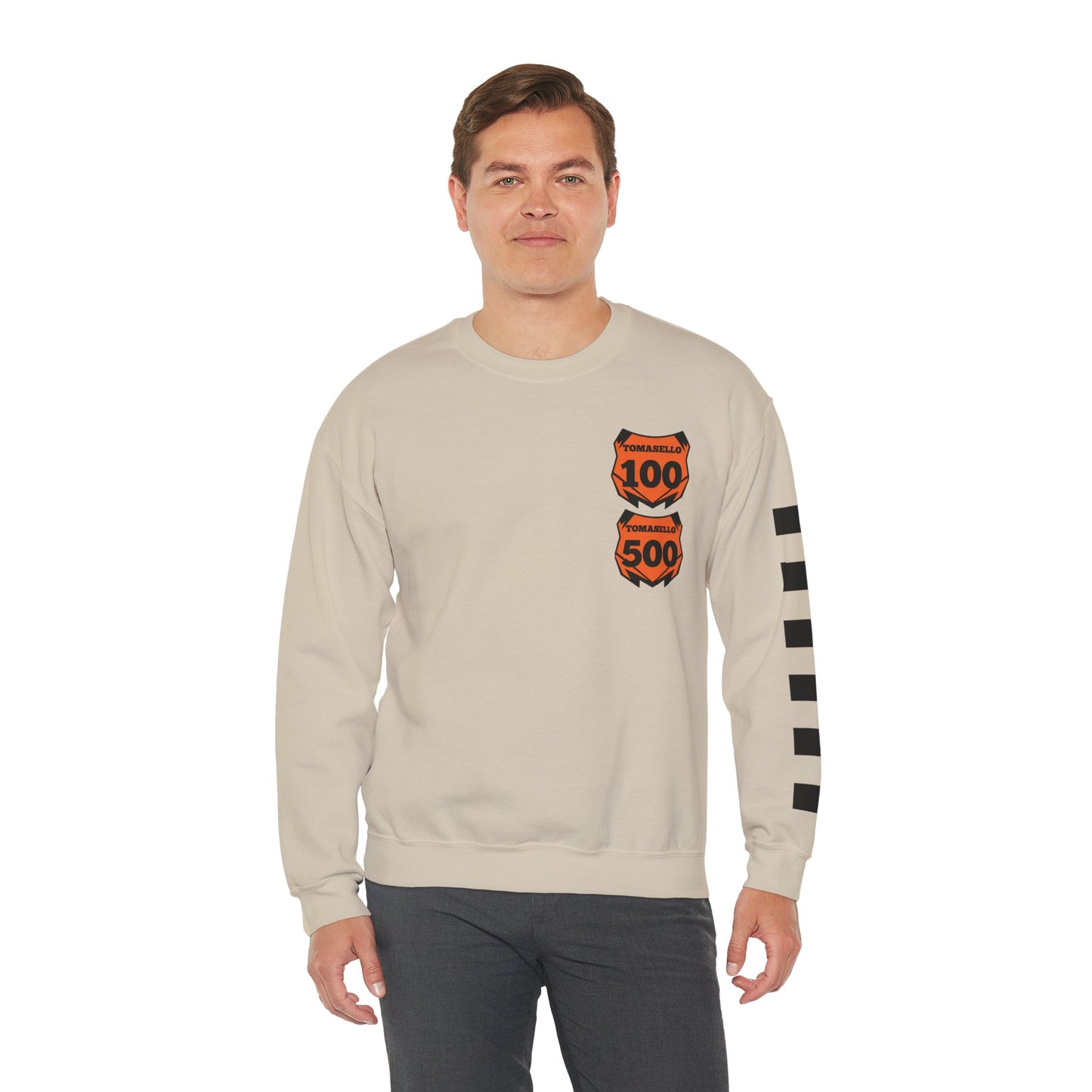 Custom Unisex Number Plate Sweatshirt *You pick back saying*