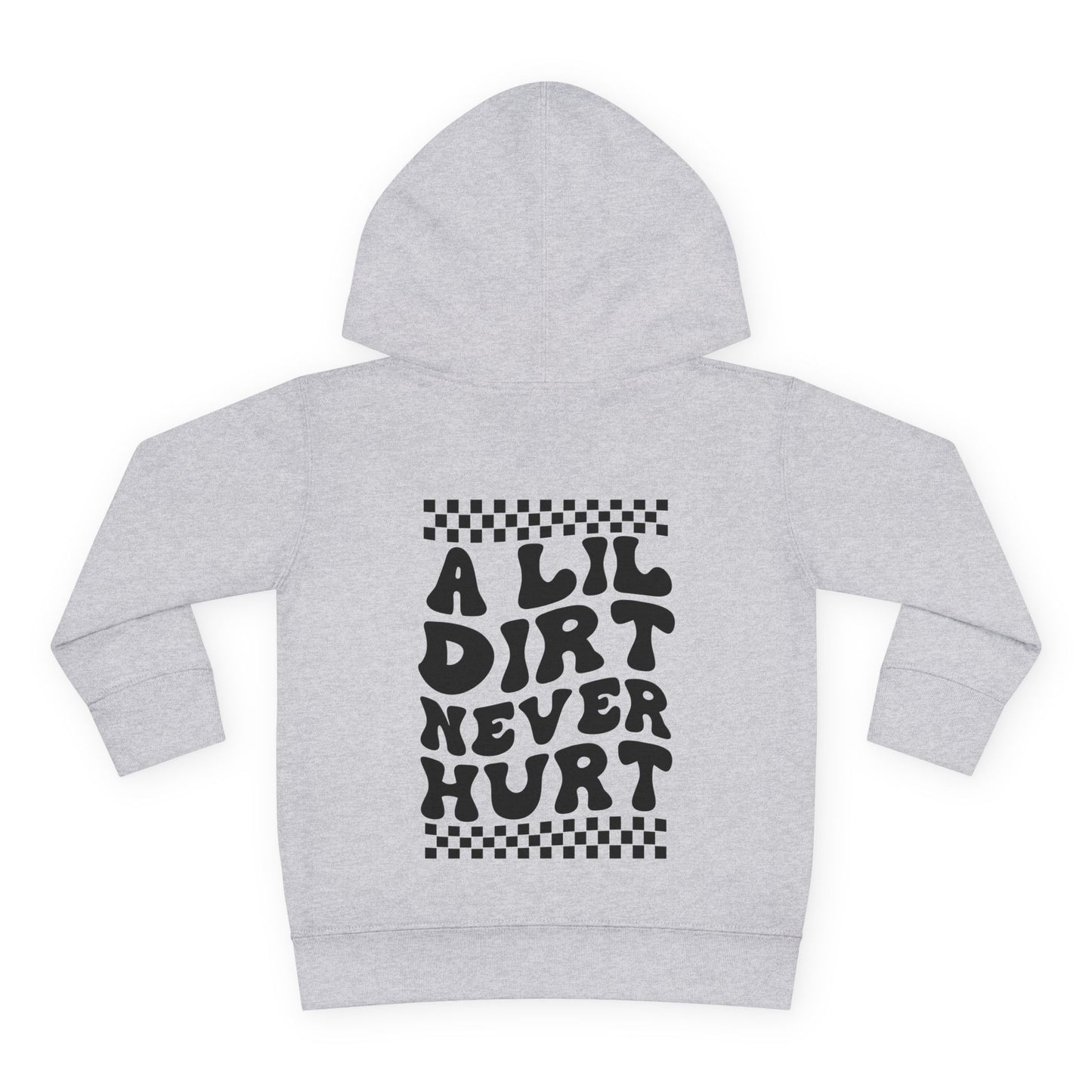 Toddler Custom Number Plate Hoodie *You pick the back saying*