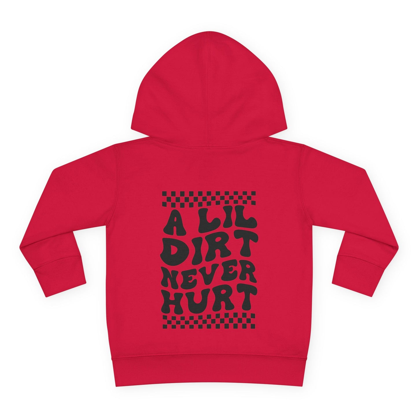 Toddler Custom Number Plate Hoodie *You pick the back saying*