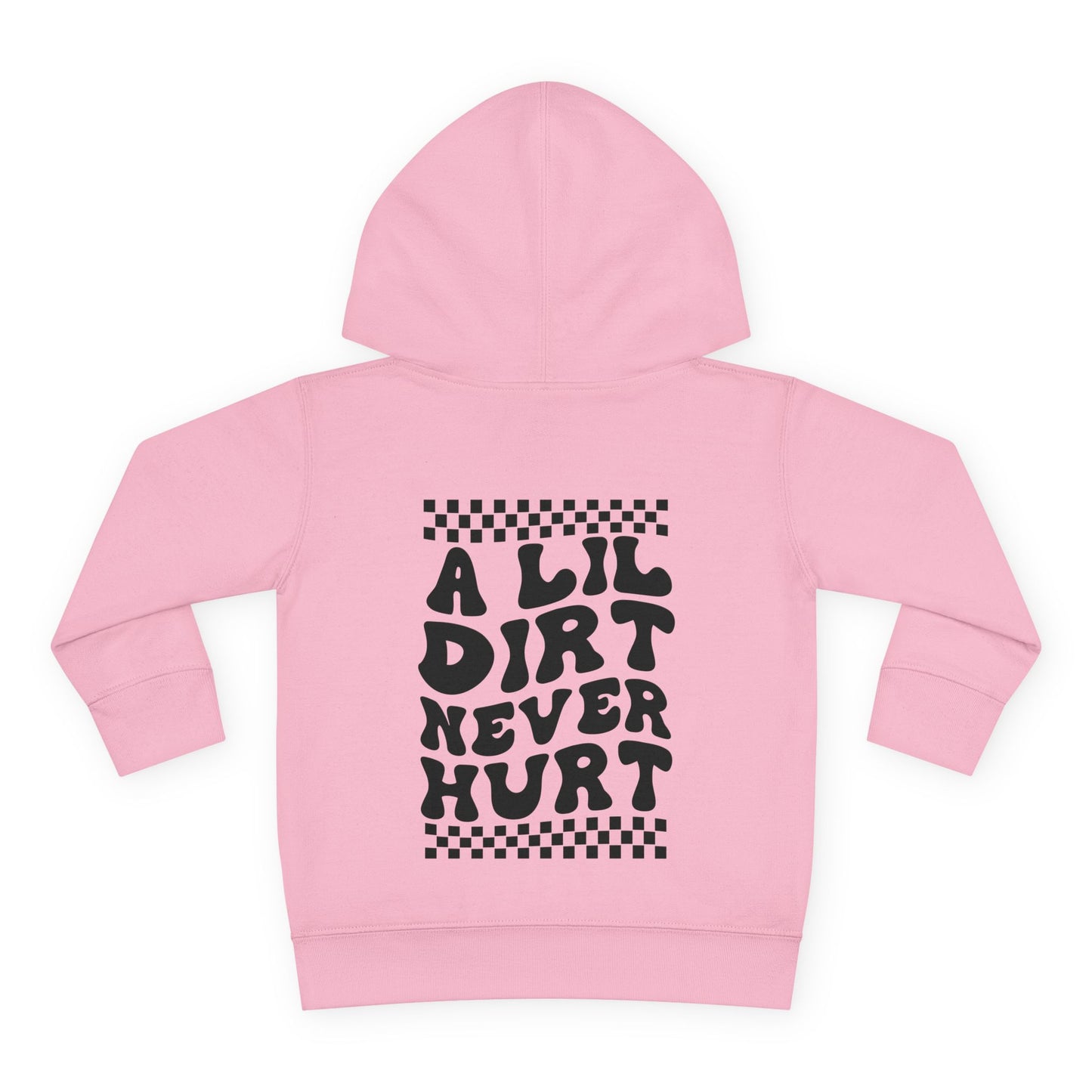 Toddler Custom Number Plate Hoodie *You pick the back saying*