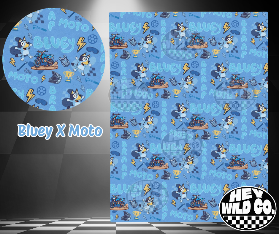Bluey X Moto Fleece Blanket