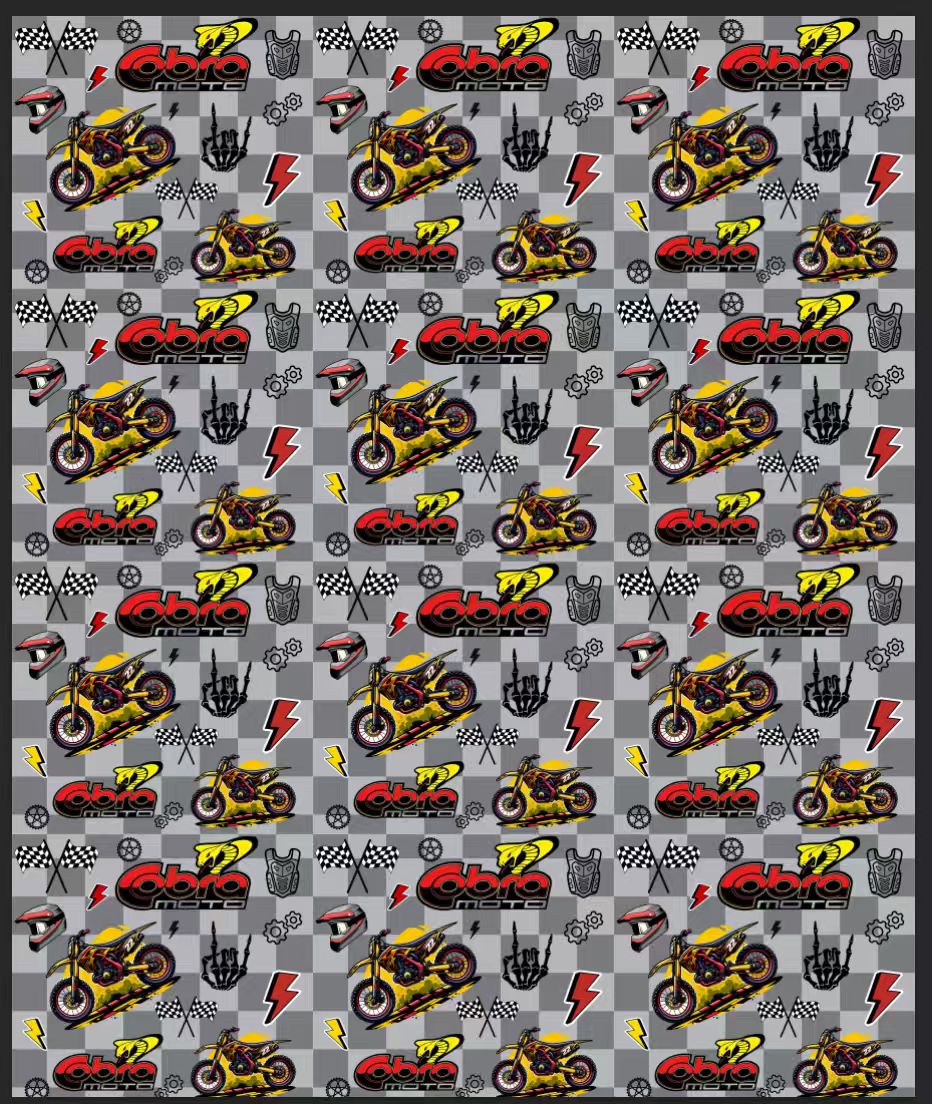 Cobra Inspired Minky Blanket *PRE-ORDER* Ship mid Oct.