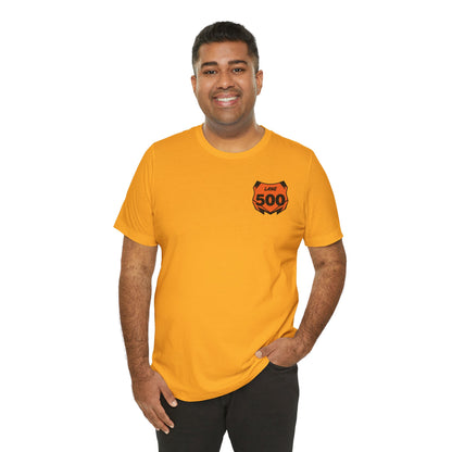 Custom Unisex Number Plate Shirt *You pick the back saying*