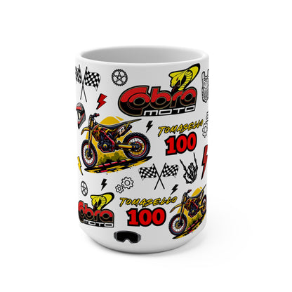 (Cobra Moto Inspired) Motocross Customizable Mug 15oz