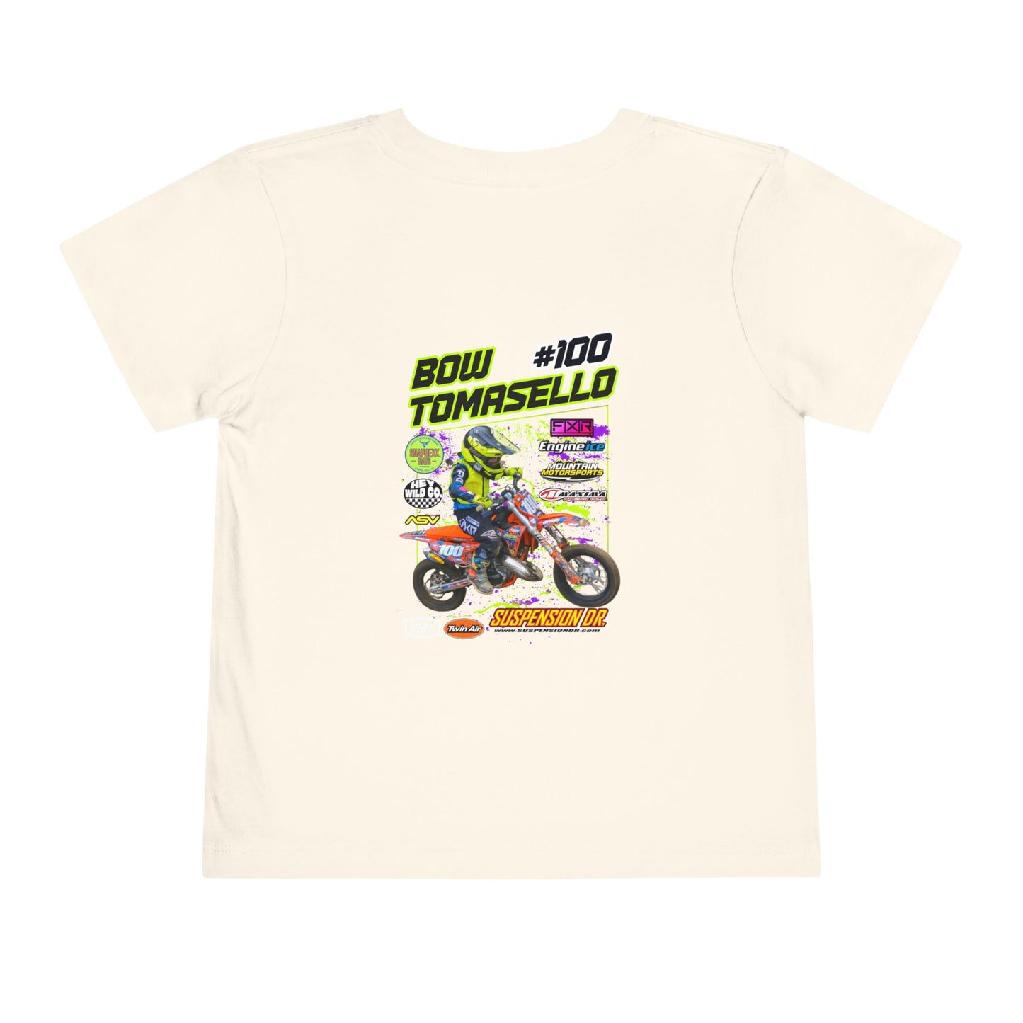 Custom MX Sponsor Toddler Shirt