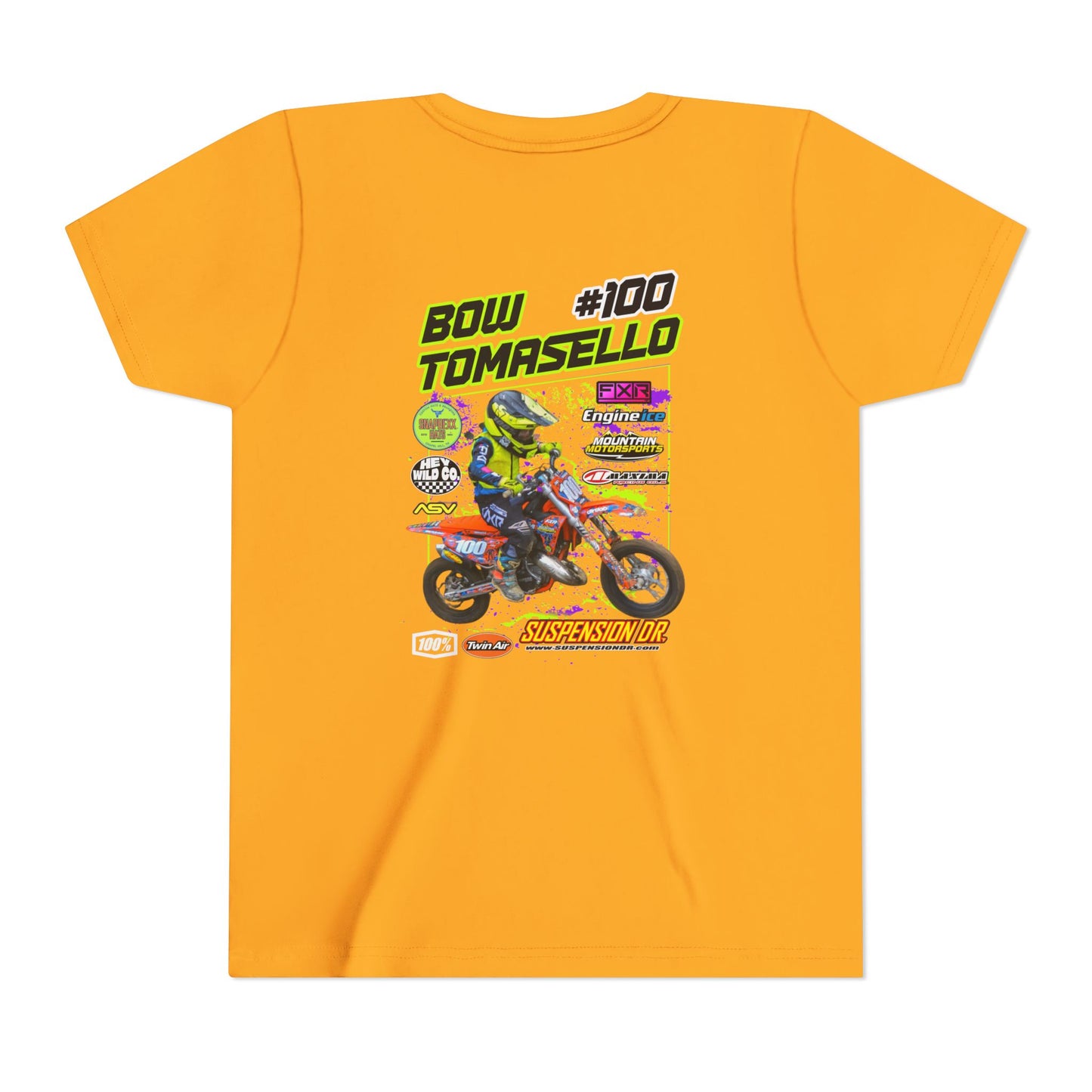 Custom MX Sponsor Youth Shirt