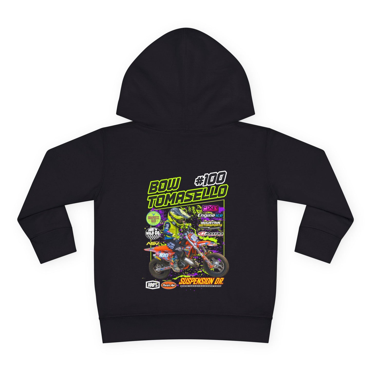 Toddler Custom MX Sponsor Hoodie