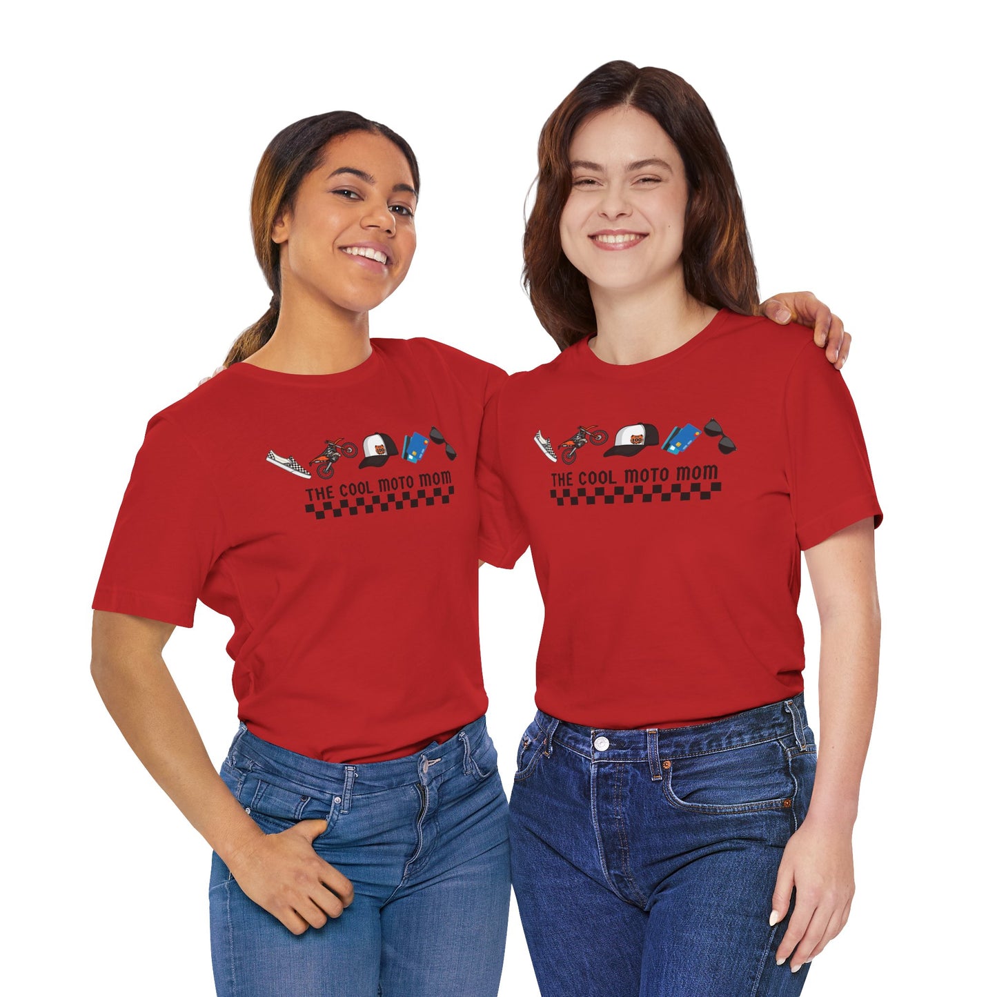 The Cool Moto Mom Custom Shirt