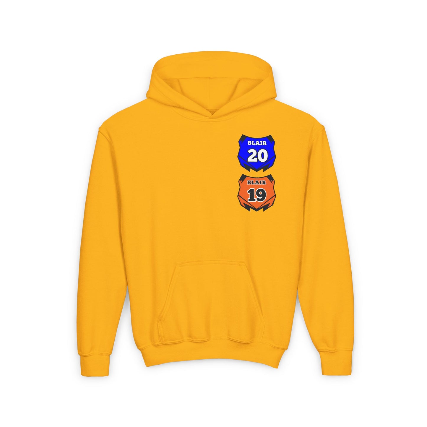 Youth Number Plate Custom Hoodie